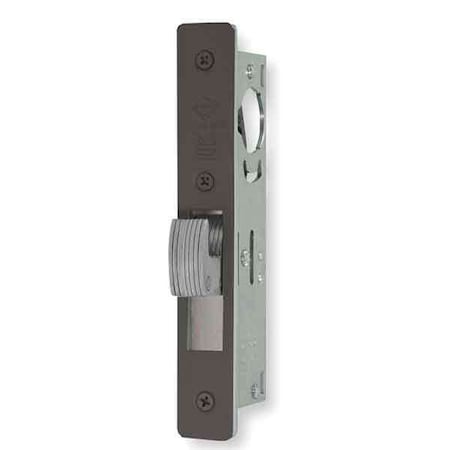 Adams Rite MS HOOKBOLT 31/32 BS 313 31/32  Inch Backset Radius Faceplate Strike Not Included Dark Br ADR-MS1851S-250-313